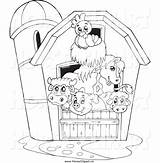 Barnyard Coloring Pages sketch template