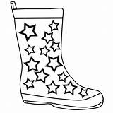 Free Rain Boots Coloring Page Download  sketch template