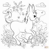 Donkey coloring Page  Free Printable Coloring Pages sketch template
