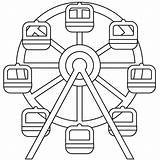 Ferris Wheel coloring Page  Free Printable Coloring Pages sketch template