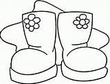 Rain Boots Coloring Page  Home sketch template