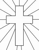 Free Cross Coloring Pages For Sunday School ⋆ The Hollydog Blog sketch template