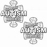 Free Autism Awareness Coloring Page  Printable Pages For sketch template