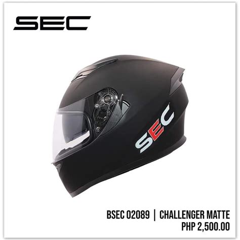 sec navi matte black full face helmet ( | Shopee Philippines