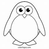 Penguin Coloring Pages Free Printable PDF sketch template