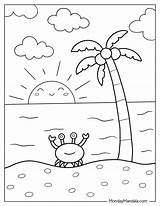 Summer Coloring Pages For Preschoolers Fun And Educational Activities sketch template