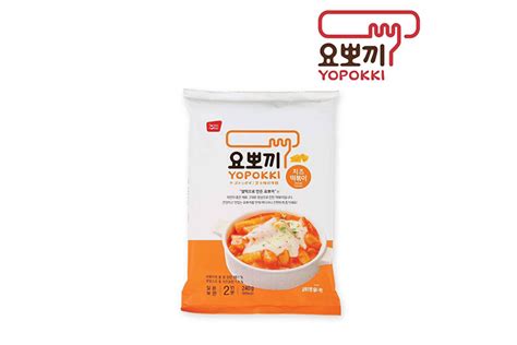 YOPOKKI CHEESE SAUCE RICE CAKE CUP 120G - Jiada