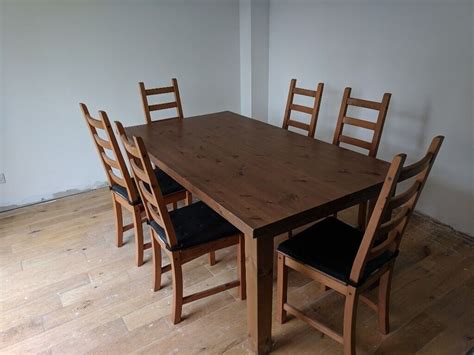 Ikea Dining Table and 6 Chairs Set | in Emersons Green, Bristol | Gumtree