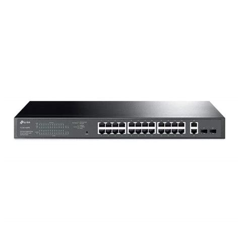 24 port Gigabit Switch Rackmount PoE L2 Managed TL-SG3424P