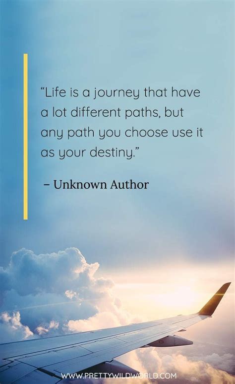 Different Journey Quotes