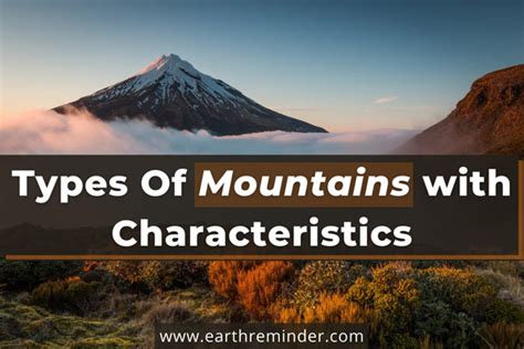 Different Types Of Mountains with Characteristics | Earth Reminder