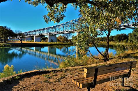 South Llano River Bridge Photograph by Dennis Nelson - Pixels