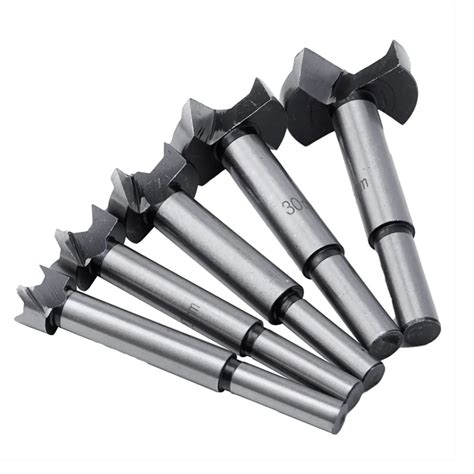 5Pcs/Set Wood Drill Bit Wood Drills Boring Hole Saw Cutter Tool 15/20/25/30/35mm-in Power Tool ...