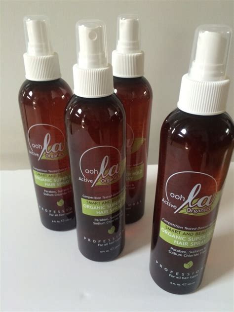 50% Off All NATURAL Hair Spray Strong Hold Made w/Organic