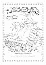 Moses At Mt Sinai Coloring Pages 2025 sketch template