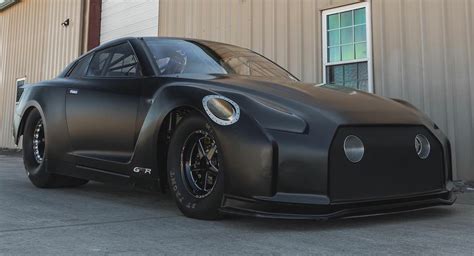 The ‘Night Terror’ Is A 3,400 HP Nissan GT-R In Drag