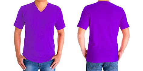 Best Silhouette Of The Purple T Shirt Template Stock Photos, Pictures & Royalty-Free Images - iStock