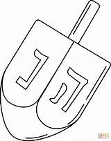 Dreidel coloring Page  Free Printable Coloring Pages sketch template