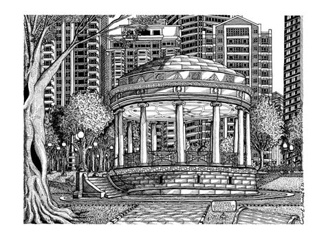 Boston Common-Parkman Bandstand by Conor Plunkett - TurningArt