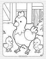 Coloring Pages Of Baby Chickens 2025 sketch template