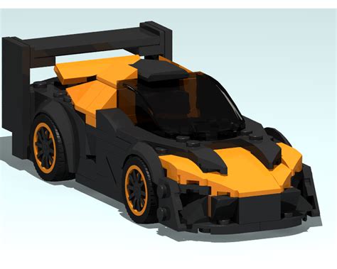 LEGO MOC-24917 KTM X-Bow GT4 inspired by Alexandre Rossier (Speed Champions 2019) | Rebrickable ...