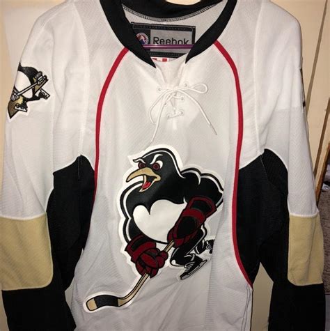 Reebok Pro Stock Wilkes-Barre Scranton Penguins Jersey Size 46 | SOLD ...