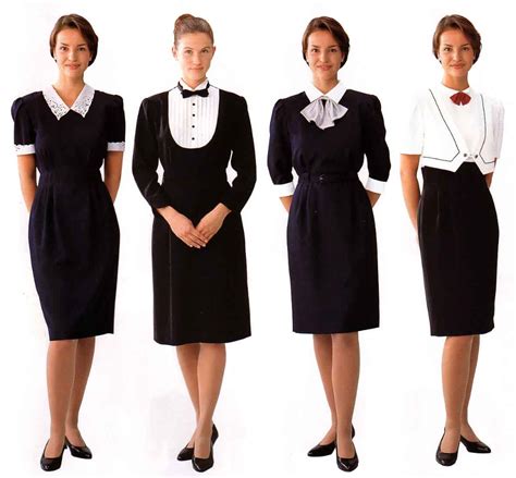 ladies | Restaurant uniforms, Nurse dress uniform, Housekeeping dress