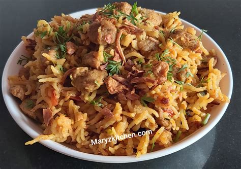 Veg Soya Chunks Biryani Recipe | Deporecipe.co