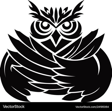 Owl logo Royalty Free Vector Image - VectorStock