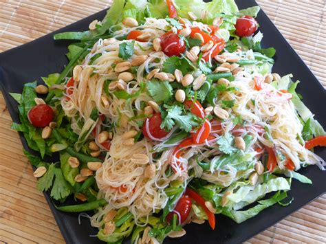 Thai Rice Noodle Salad - Fresh, Versatile, Vegetarian