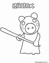 Piggy Coloring Pages To Print  Free Printable sketch template