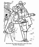 Cute Pilgrim And Indian Coloring Pages sketch template