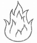 Printable Flame Coloring Pages Free For Kids And Adults sketch template