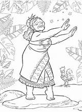 Printable Moana Coloring Pages PDF  Coloringfoldercom sketch template