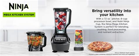 Ninja Mega Kitchen System: Blend, Chop, & Crush Like A Pro