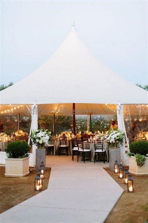 16 Gorgeous Wedding Entrance Decoration Ideas for Outdoor Tent Weddings