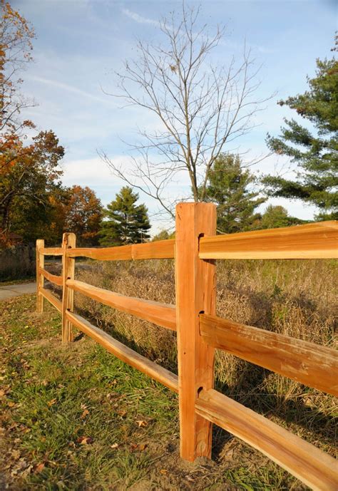 28 Split Rail Fence Ideen für Flächen und Privathäuser | Split rail fence, Fence styles, Rustic ...