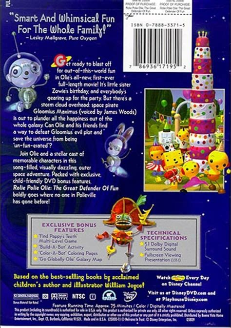 Rolie Polie Olie: The Great Defender Of Fun (DVD 2002) | DVD Empire