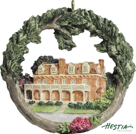 Page-Walker Arts & History Center in Cary, North Carolina sculpted ornament by Hestia Creations ...