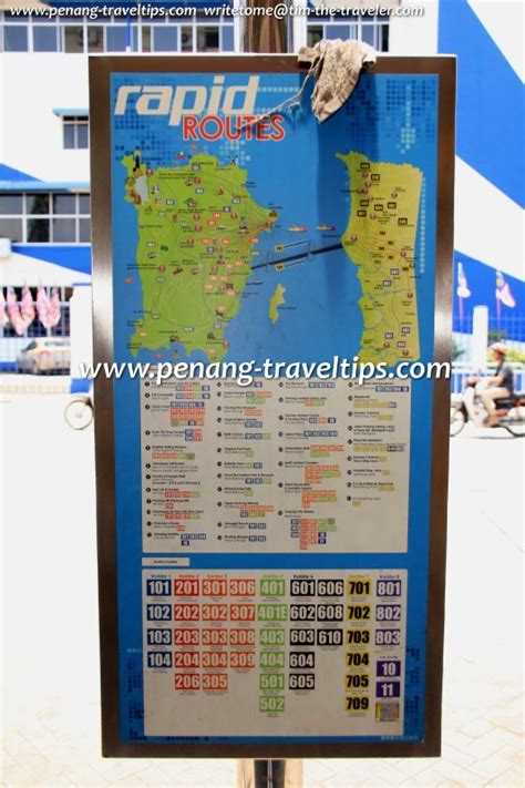 rapid penang 101 route - Penelope Hardacre