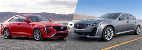 2021 Cadillac CT4 vs. 2021 Cadillac CT5 | Cadillac South San Francisco