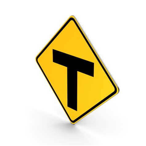 T Roads Road Sign PNG Images & PSDs for Download | PixelSquid - S112749297