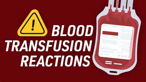 Blood Transfusion Reactions | Ausmed