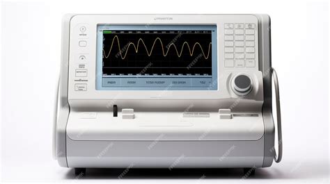 Electrocardiogram ECG or EKG Machine a full body shot of single | Premium AI-generated image