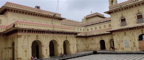 Kanak Bhavan Temple in Ayodhya Faizabad Uttar Pradesh India Stock Photo ...