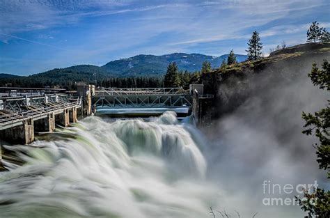 Post Falls Dam Photograph by Sam Judy - Pixels