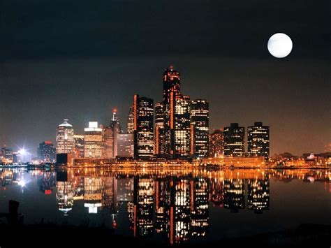 Detroit Skyline Wallpapers - Wallpaper Cave