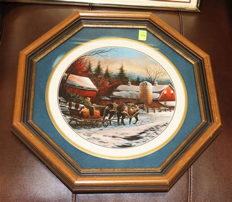 COMING HOME BY TERRY REDLIN COLLECTOR PLATE