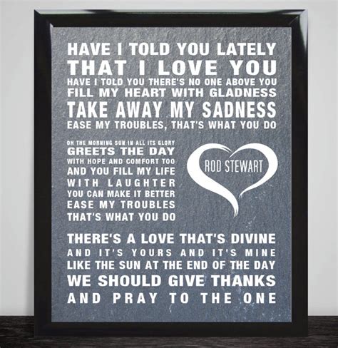 Robbie Williams Love My Life Music Song Lyrics Textured - Etsy