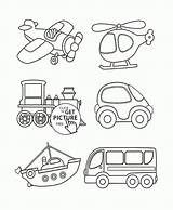 Transportation coloring Page For Toddlers Pages Printables  sketch template